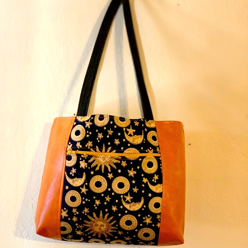 Sun/Moon tote bag
